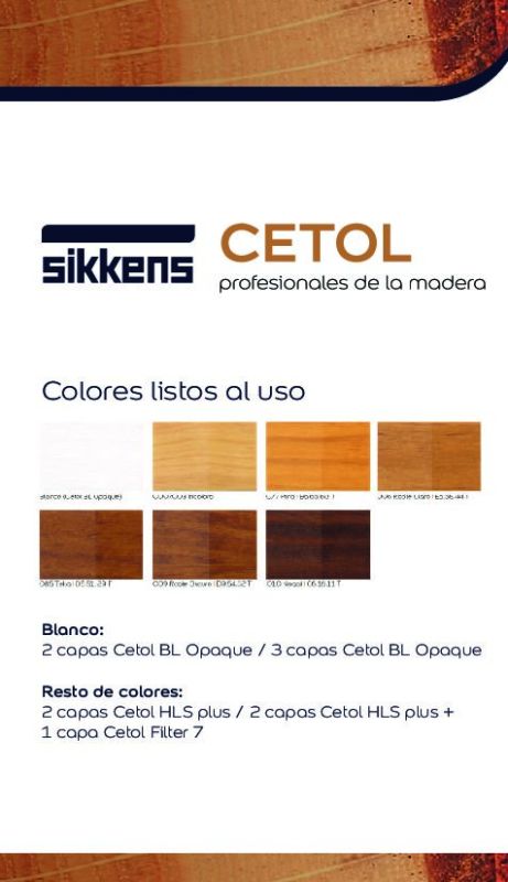Cetol BL Hydratol Tarimas Mate Al Agua