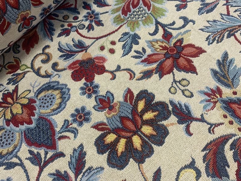 Tapicería jacquard GOBELINO FLORAl 