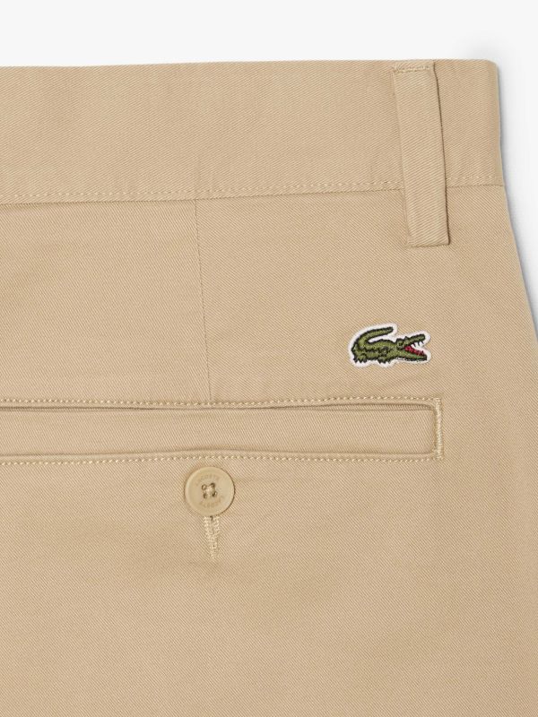 Lacoste Smart: Khaki Stretch Chino