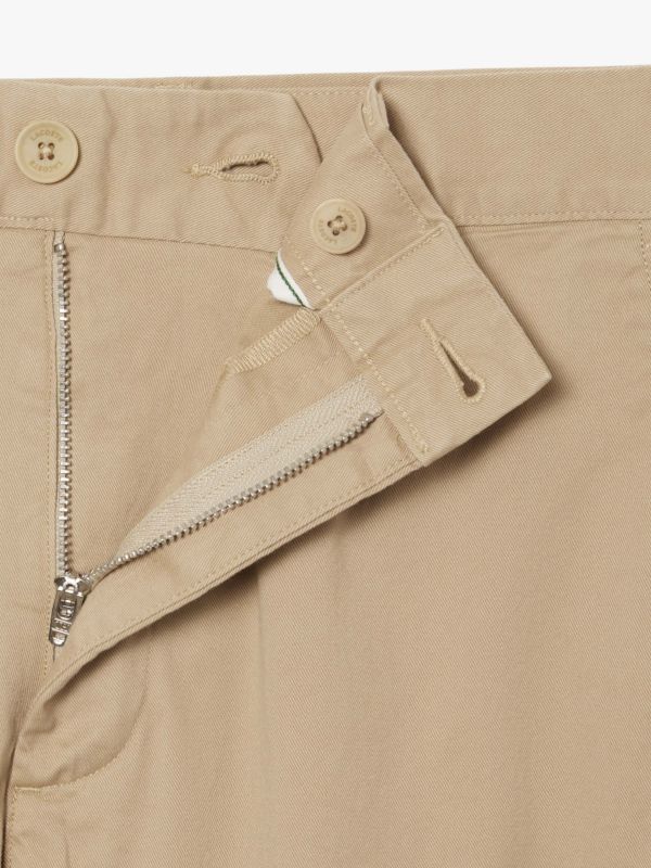 Lacoste Smart: Khaki Stretch Chino