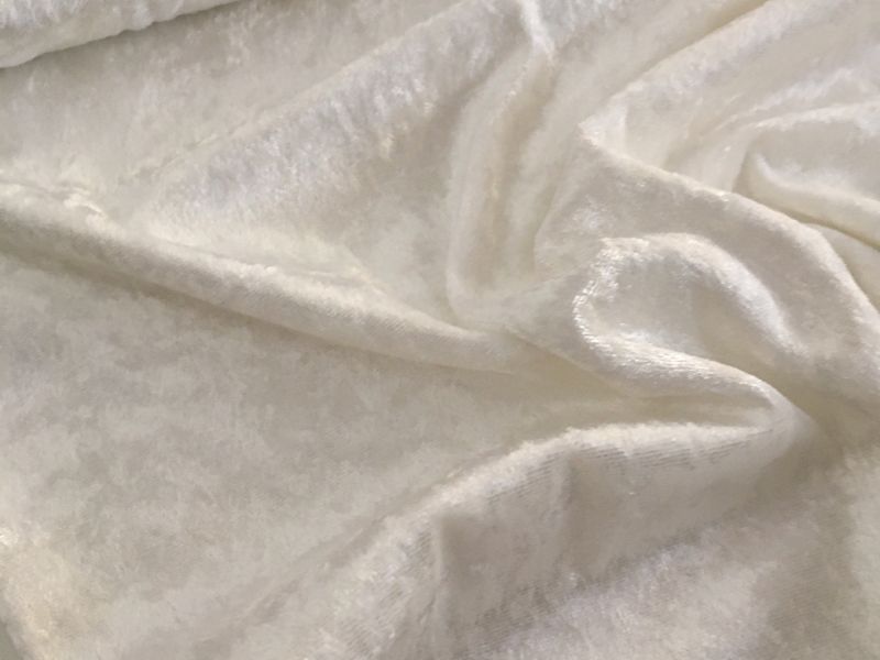 Tejido terciopelo MARTELE BLANCO 