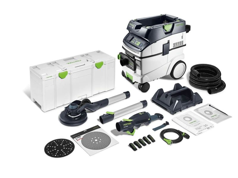 Festool Set de Aspirador CTL 36 EI AC-PLANEX y Lijadora de pared LHS 2 225 EQI Ref 578424