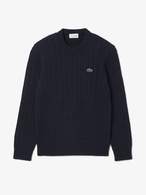  Jersey de Algodón de Punto de Ochos de Lacoste