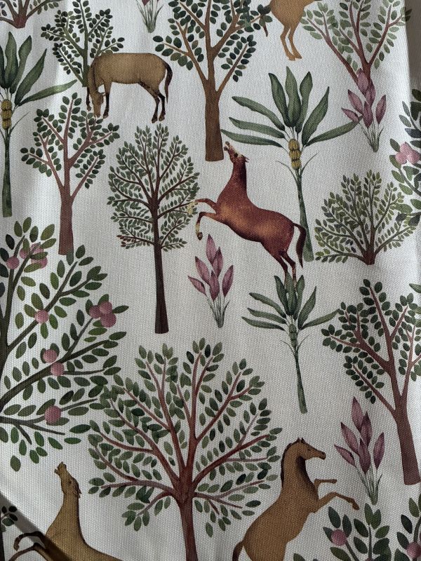 Loneta ESTAMPADO CABALLOS 