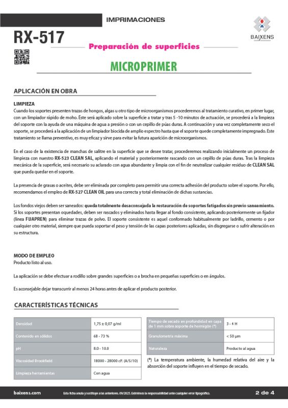 Concrete Microprimer RX-517
