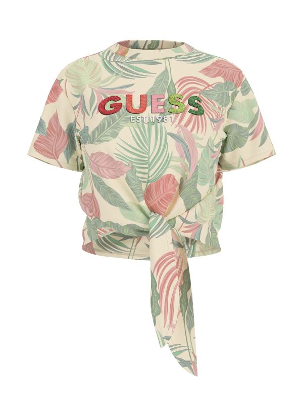 Camiseta Guess Estampada con Lazo