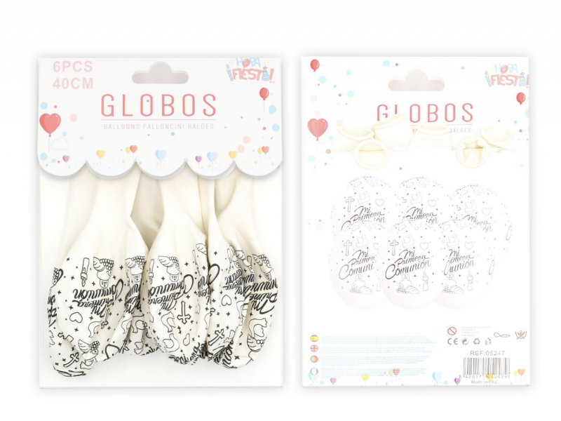 Globos Mi Primera Comunión