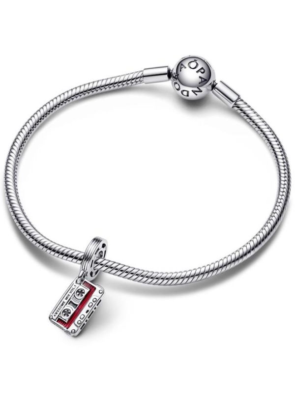 Charm Colgante Pandora Cinta de Cassette de Guardianes de la Galaxia en pulsera