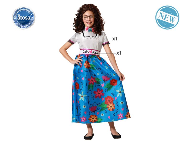 Disfraz de Colombiana Infantil