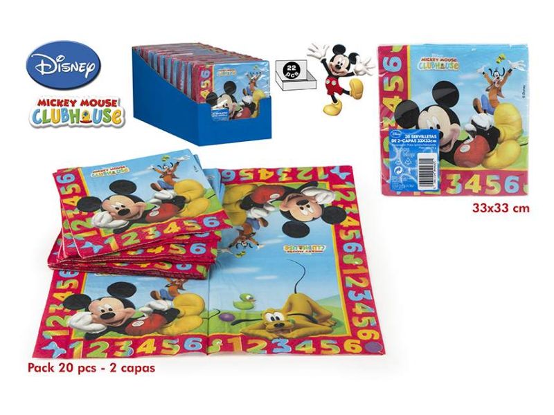 Servilletas de Mickey