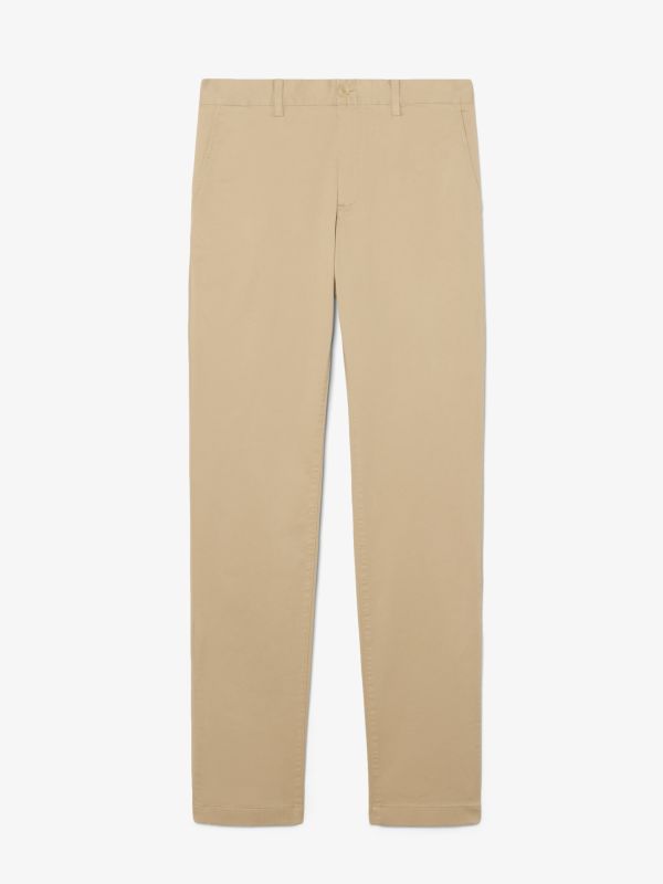 Lacoste Smart: Khaki Stretch Chino