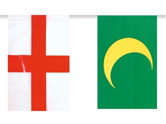 Tira de bandera mora y cristiana. 