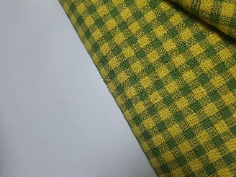 Cuadro SEERSUCKER CAZA Y AMARILLO 