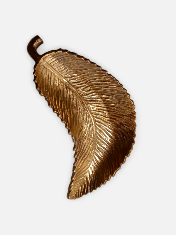 Bandeja de Hoja Dorada