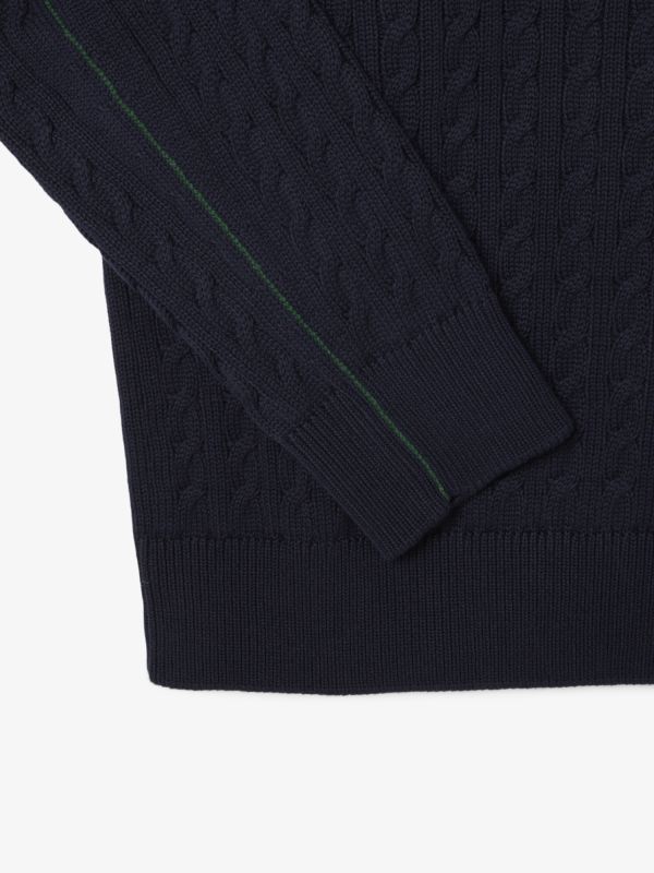  Jersey de Algodón de Punto de Ochos de Lacoste