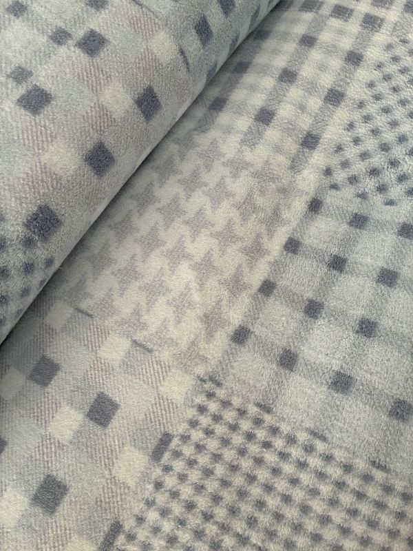Coralina -diseño  PATCHWORK AZUL 