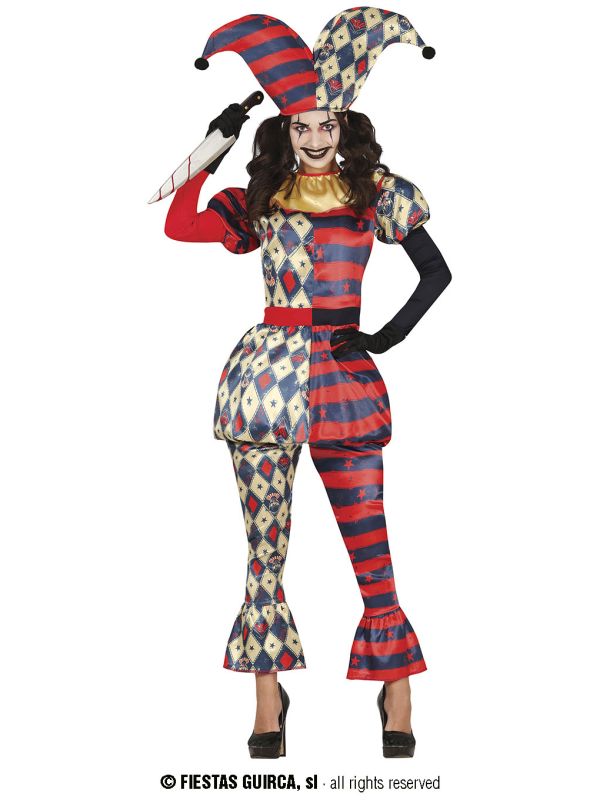 Disfraz de Arlequina Adulto
