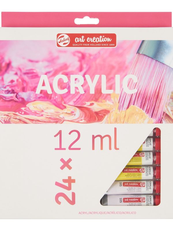 Surtido Acrílico 24 X 12 ml