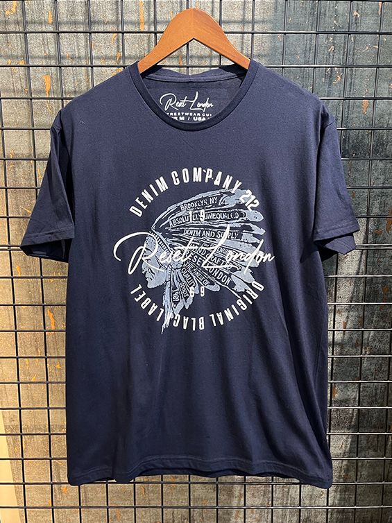 Camiseta Indio Azul Marino