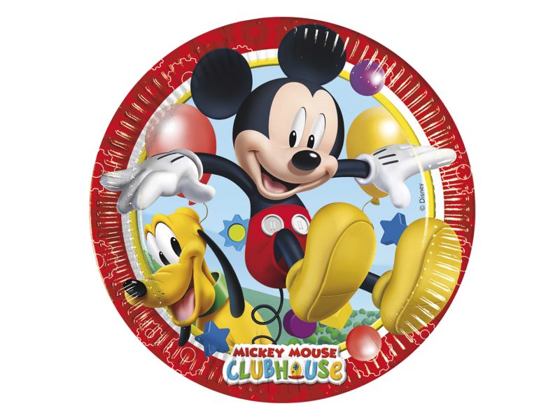 Platos cumpleaños Mickey