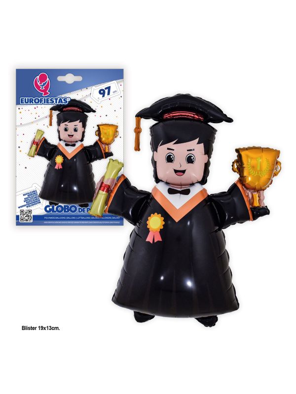 Globo niño de Graduación