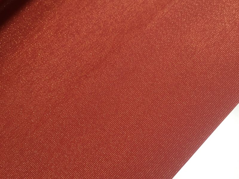 Mantel resinado NAVIDAD  BRILLO LUREX ROJO 