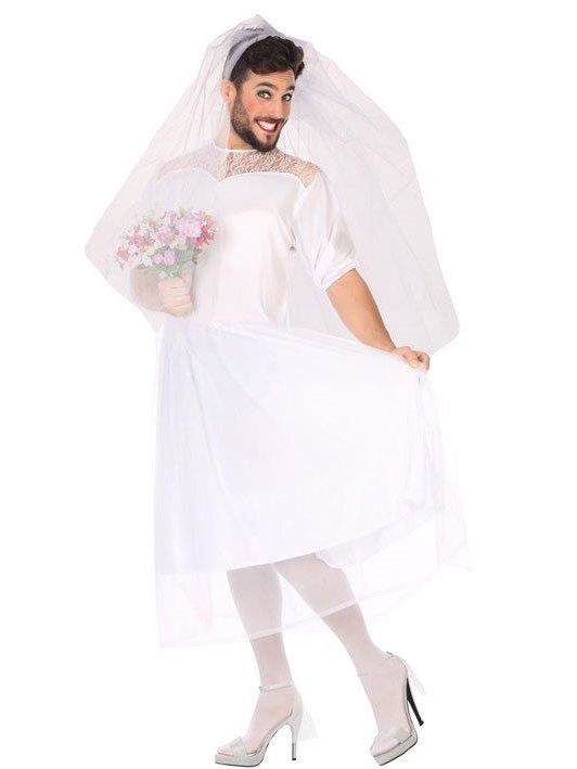 Disfraz de Novia para hombre