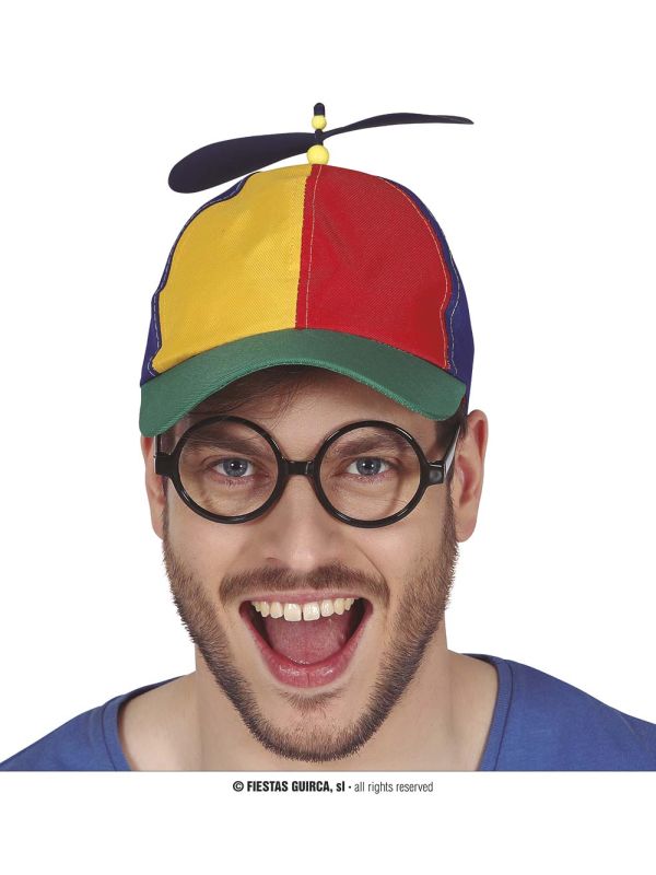 Gorra Multicolor con ventilador