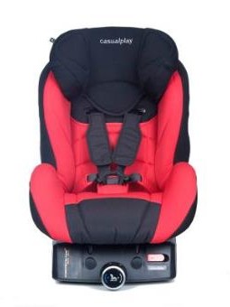 Silla Auto Q-Retractor Fix roja Casualplay