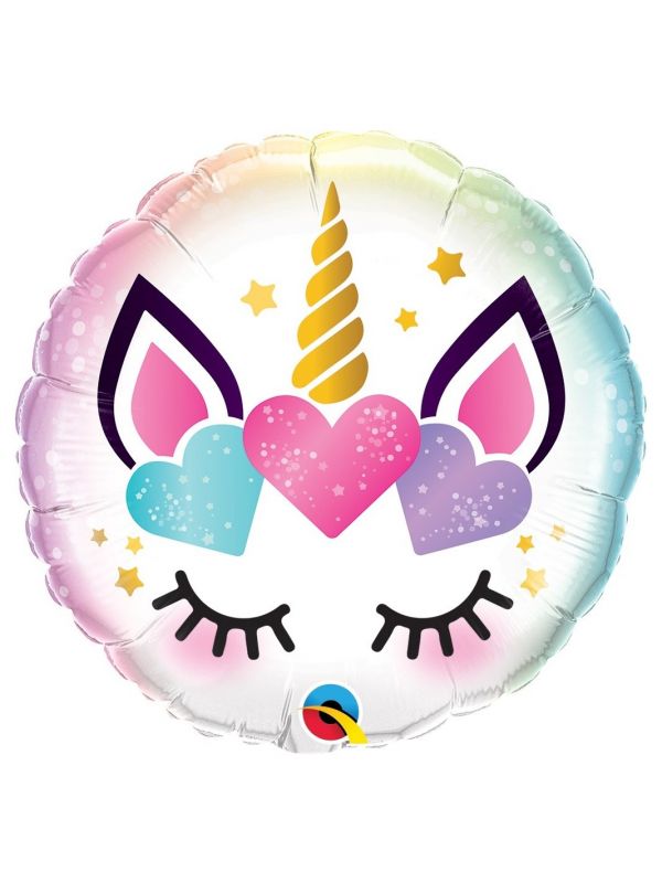 Globo impreso unicornio