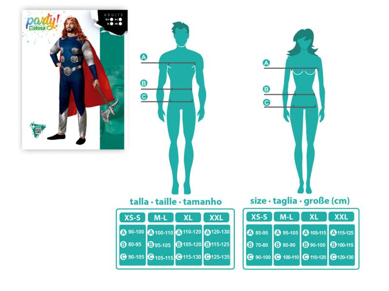 Disfraz de Héroe del Trueno