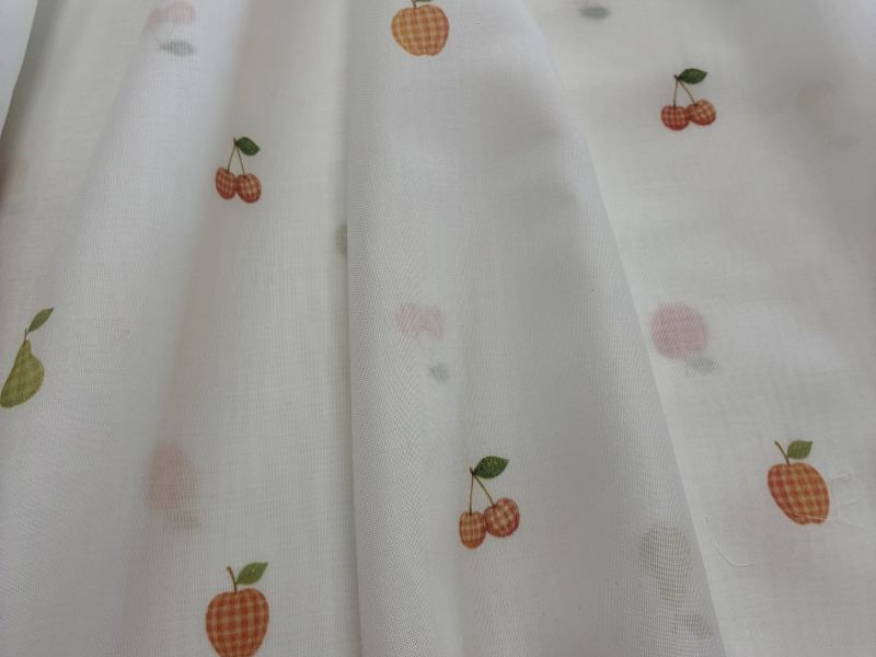 Visillo COCINA  FRUTAS 