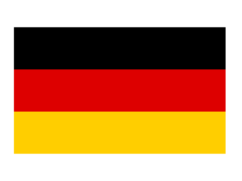 Bandera de Alemania Satén
