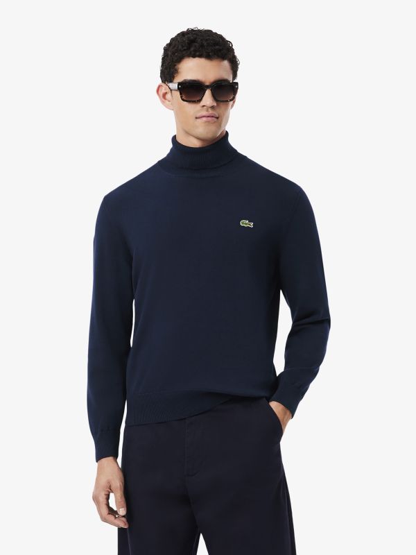 Lacoste Heritage: Navy Turtleneck