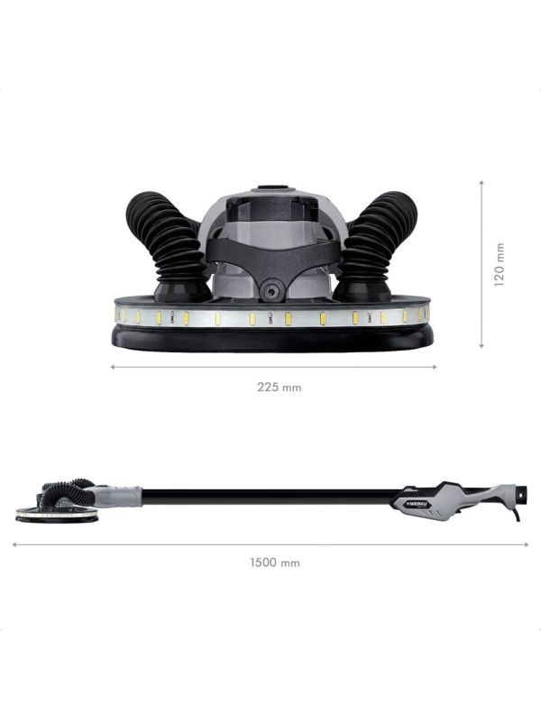 Lijadora Circular Rotorbital Paredes-Techos 400 W WK403590