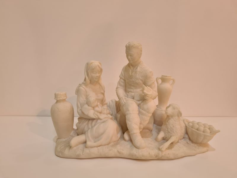 Familia Alabastrina 31x19 cm.