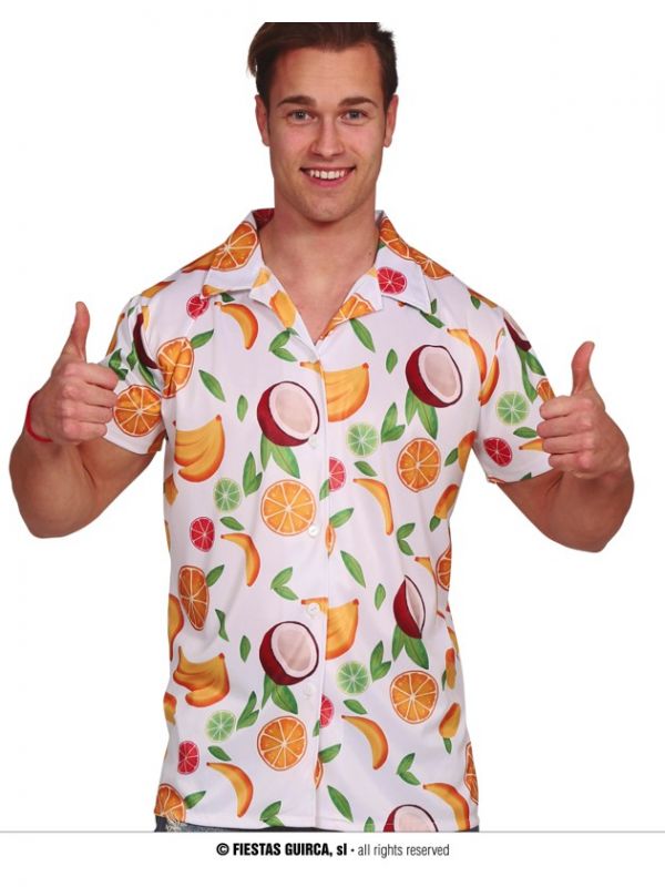 Camisa Hawaiana Frutas