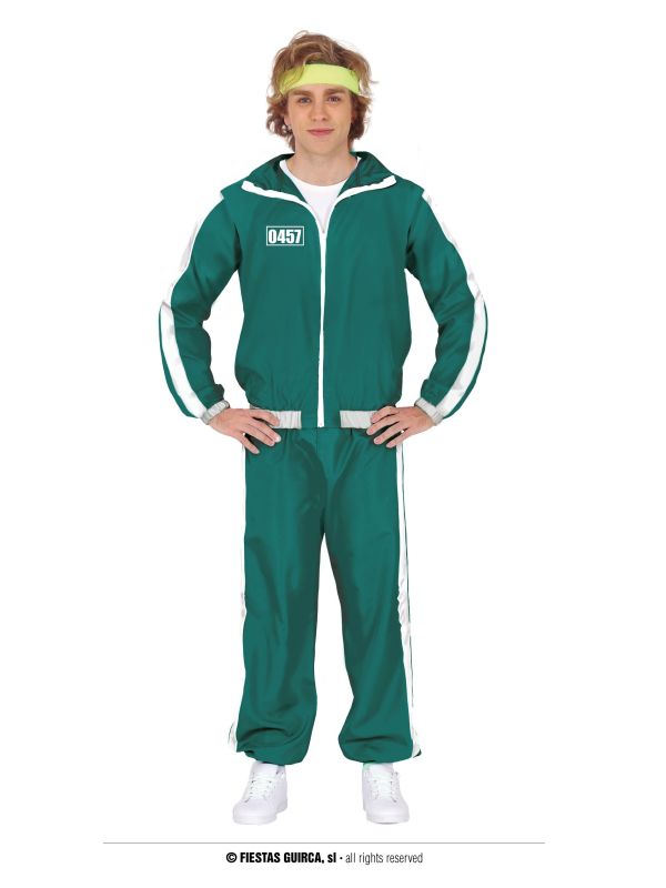 Disfraz de Gimnasta Verde