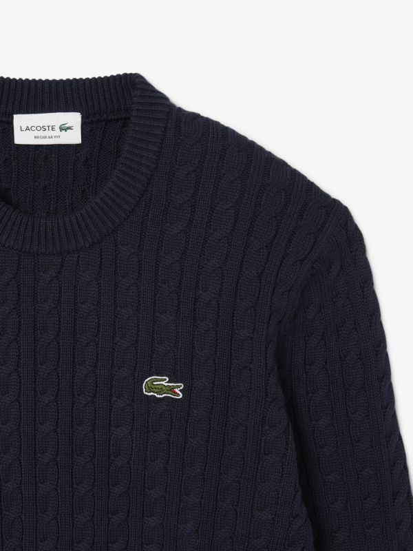  Jersey de Algodón de Punto de Ochos de Lacoste