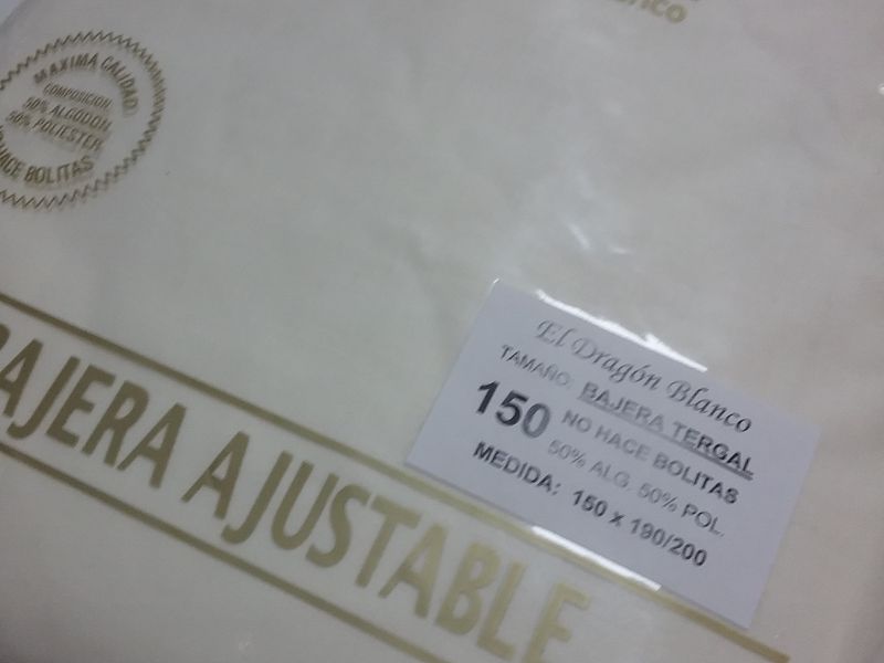 Sábana bajera de 1, 50 BEIS