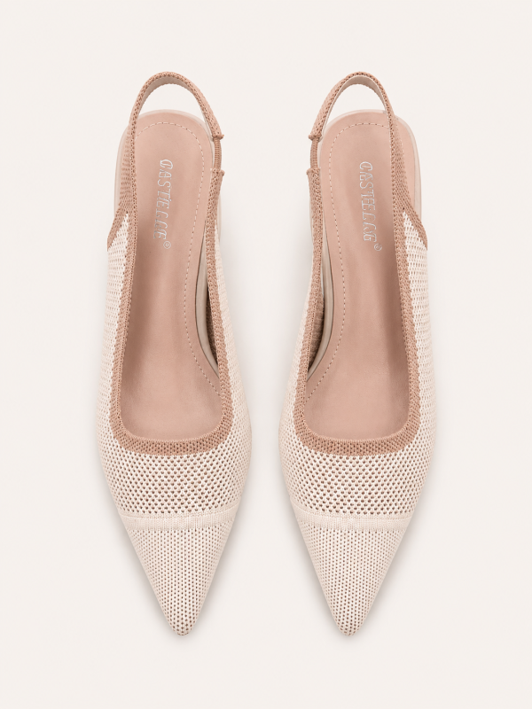 Zapato Rejilla Beige-1