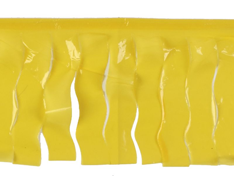 Bolsa Fleco Plástico Amarillo 
