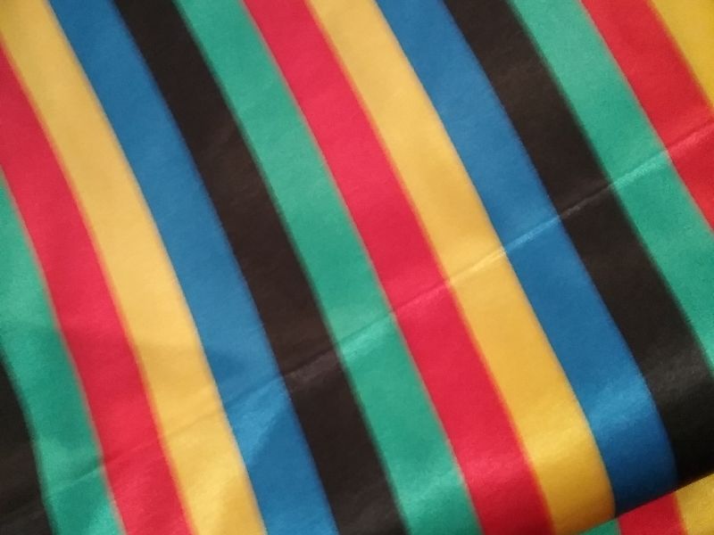 Raso estampado CARNAVAL RAYAS MULTICOLOR 