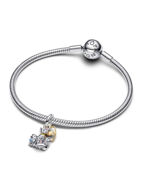 Charm Pandora Duques y Gatitos de Los Aristogatos de Disney pulsera