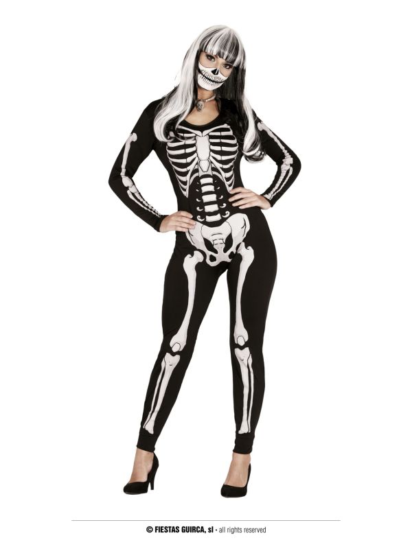 Disfraz de Esqueleto de Mujer