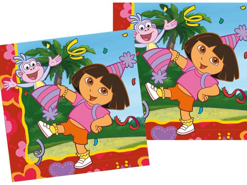 Servilletas Dora Exploradora