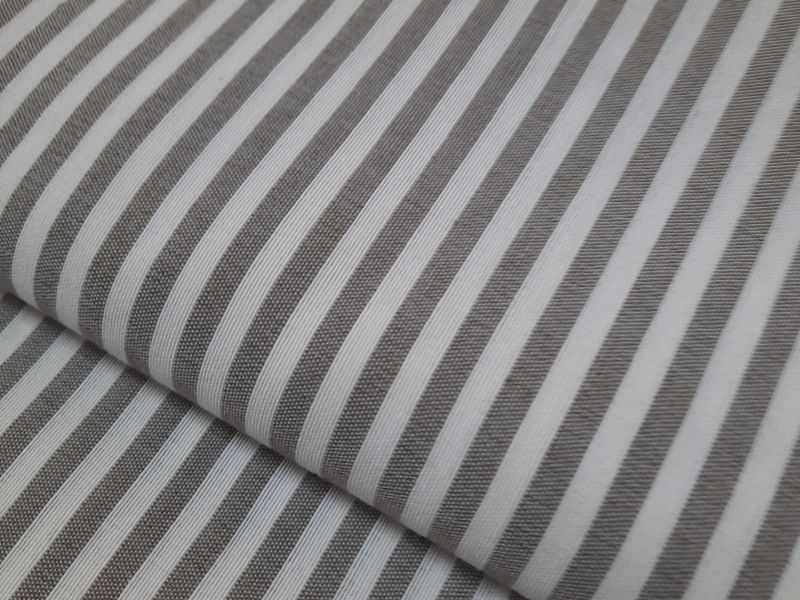 Loneta RAYA MARRÓN ESTRECHA 