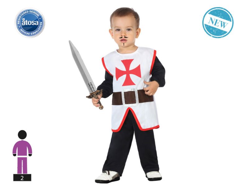 Disfraz de Caballero Medieval para bebe