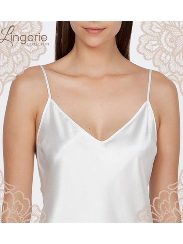Camisón tirante raso Lingerie Ivette Bridal