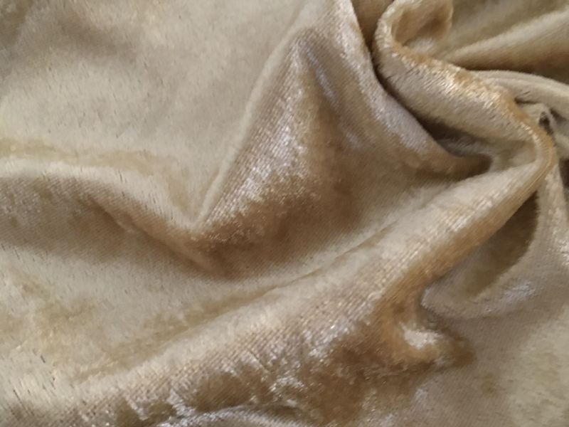 Tejido terciopelo MARTELE CHAMPAGNE